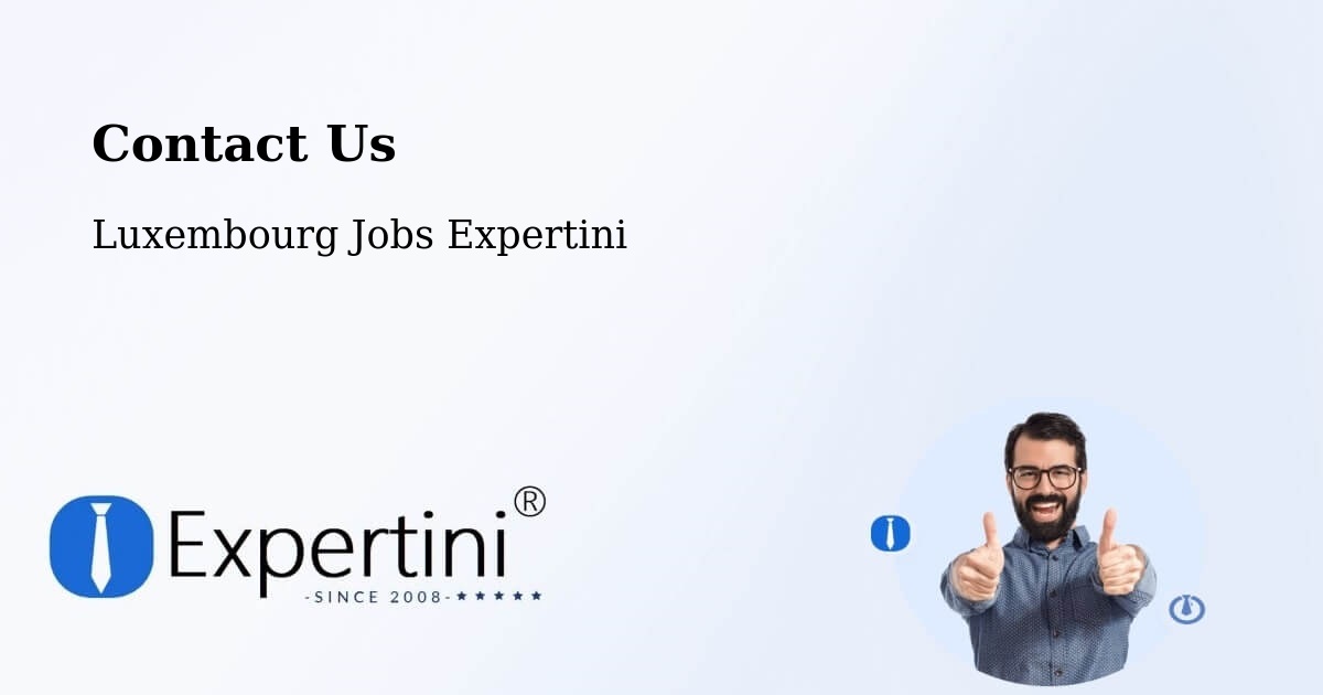 Contact Expertini – Steinfort - Luxembourg Jobs Expertini