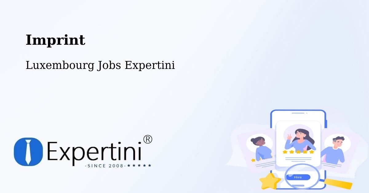 Imprint – Steinfort - Luxembourg Jobs Expertini